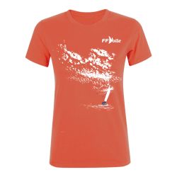 T-shirt Femme CORAIL Federation Française de Voile Nuages